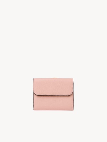 Small Alphabet tri-fold in grained leather - 3