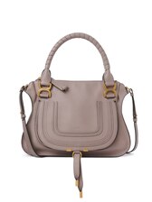 グレインレザー製Marcieバッグ ベージュ - Chloé