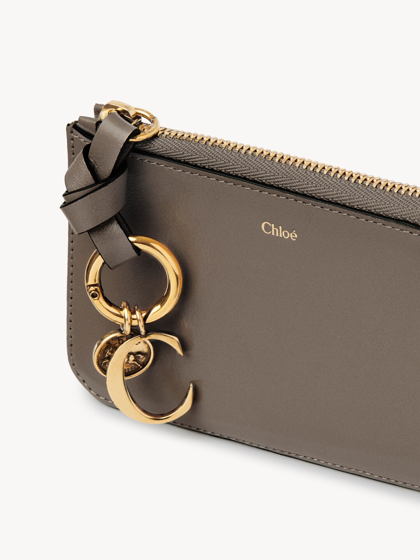 Alphabet wallet in shiny leather - 6