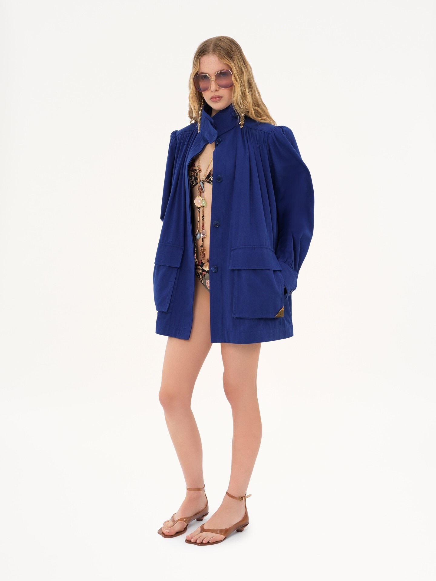 Rose-print bikini bottoms - 6