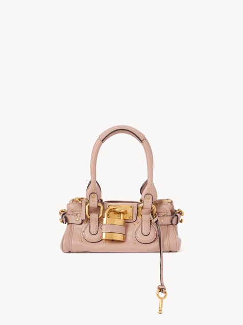 Small Paddington bag in grained leather