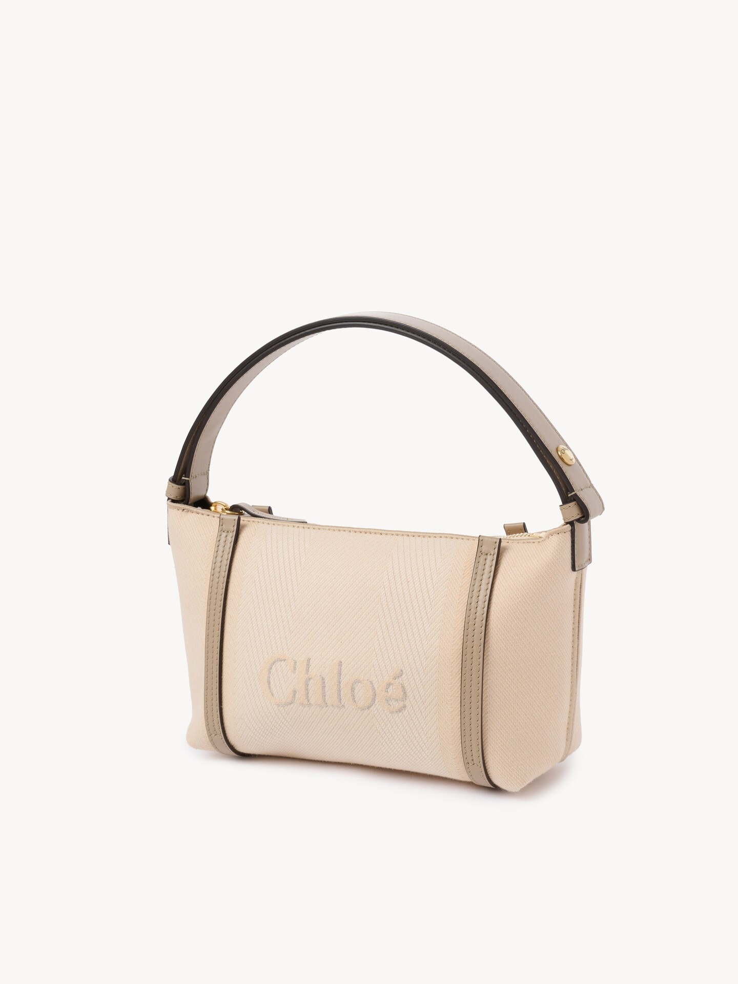 Chlo&eacute; Carry shoulder bag in canvas - 5