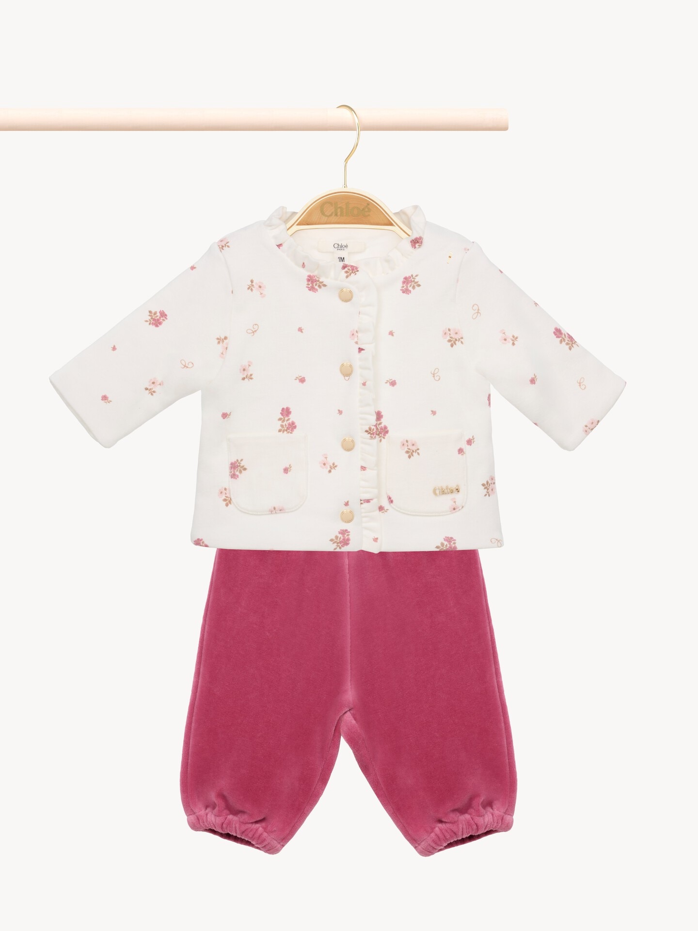 Coffret cadeau naissance cardigan et pantalon - 1.0