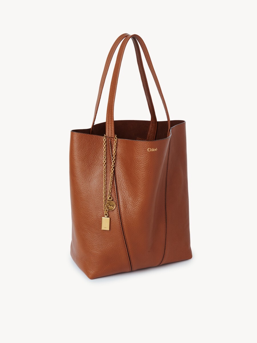 Bolso tote Chlo&eacute; Spin de cuero granulado - 5