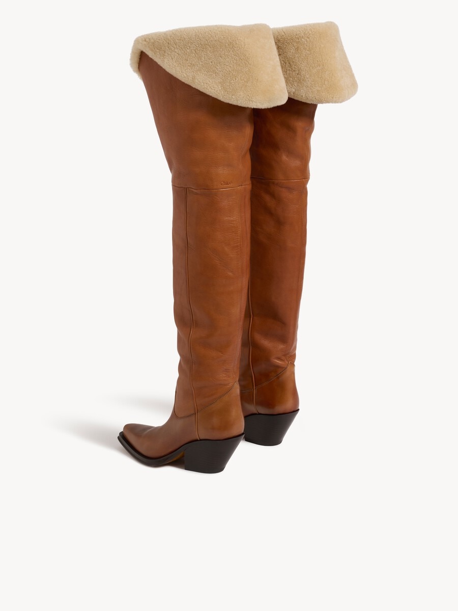 Azelan thigh high boot - 7