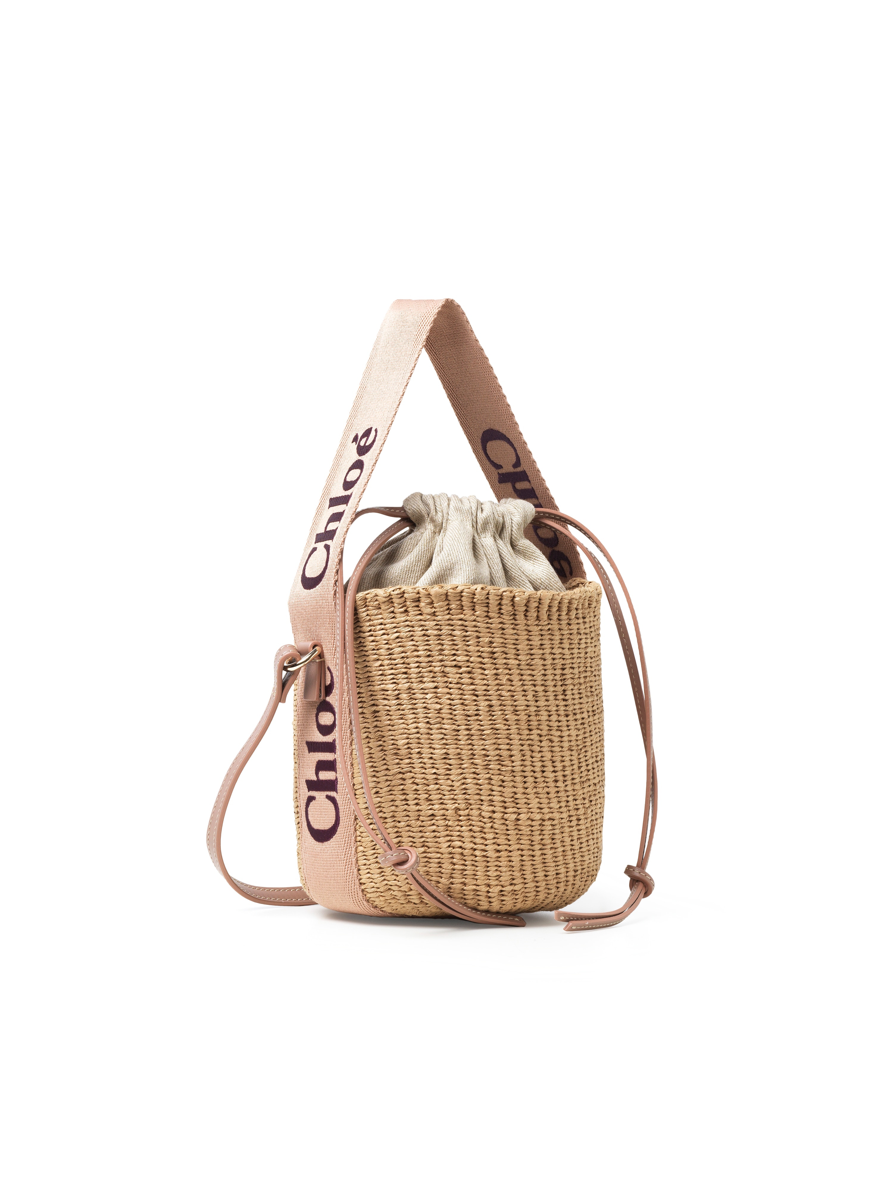 クロエ Chloe Woody スモールバスケット バッグ カゴバッグ Chloe（クロエ） ハンドバッグ WOODY スモールバスケット SMALL BASKET