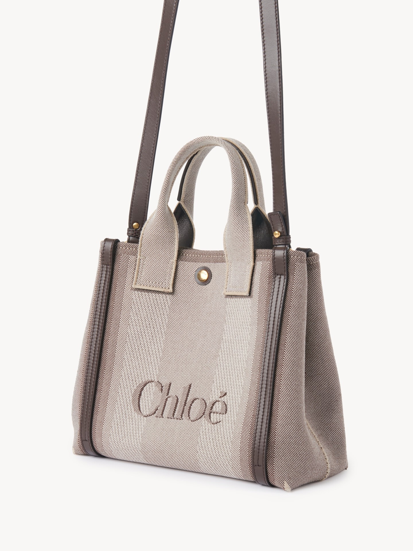 Small Chlo&eacute; Carry tote bag in canvas - 5