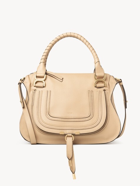 Marcie Tasche aus genarbtem Leder