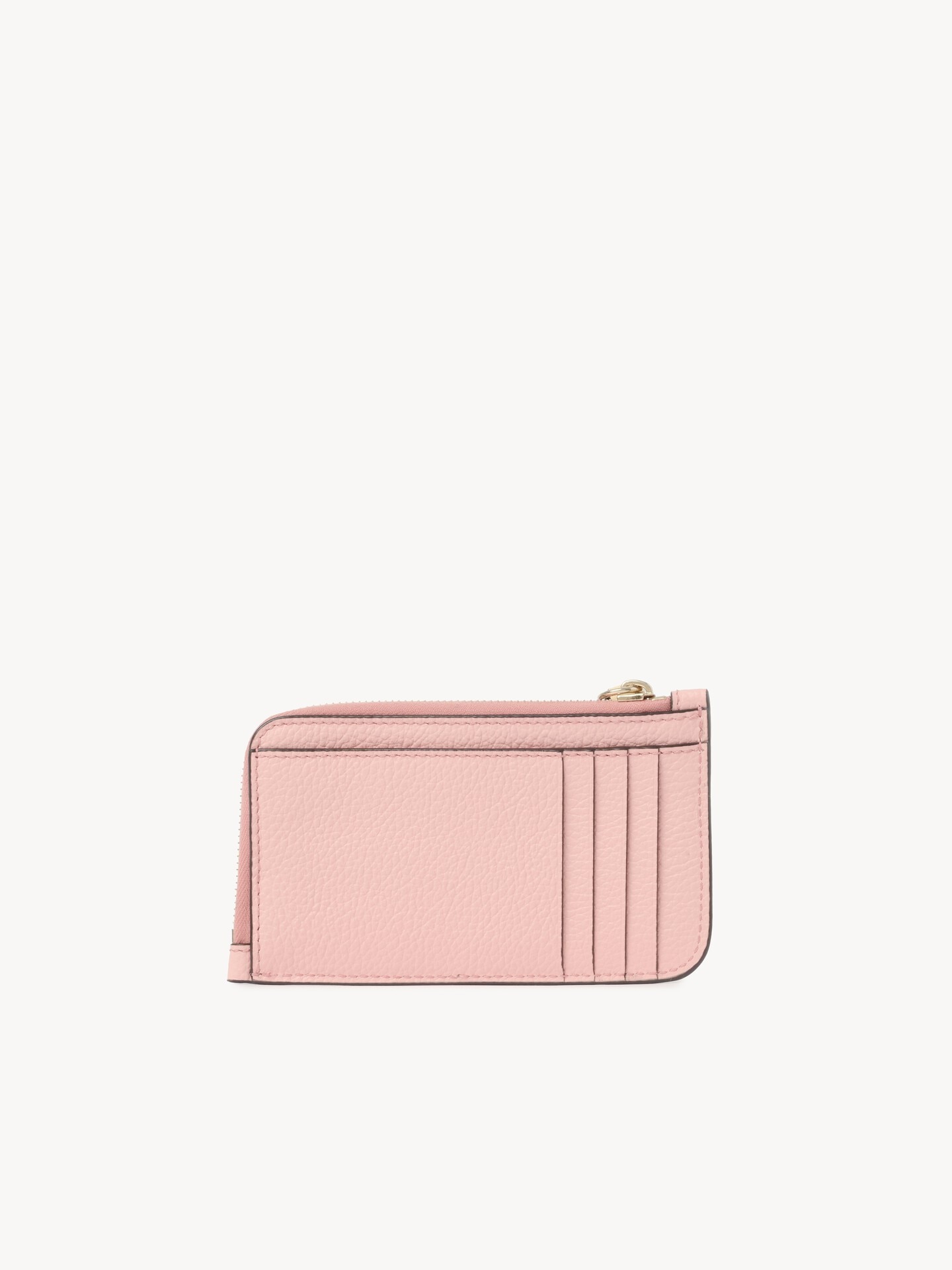 Alphabet wallet in grained leather - 3.0