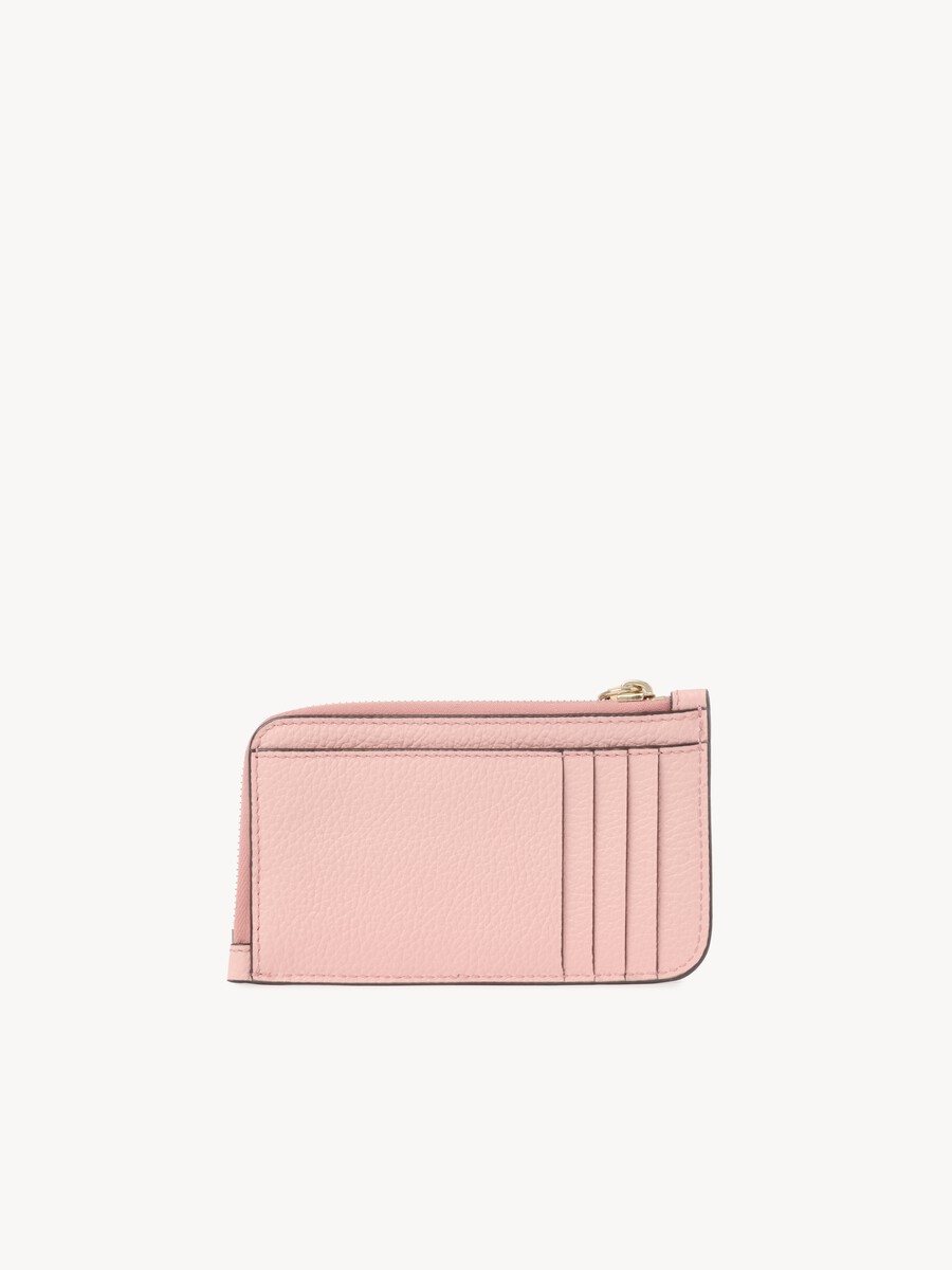 Alphabet wallet in grained leather - 3