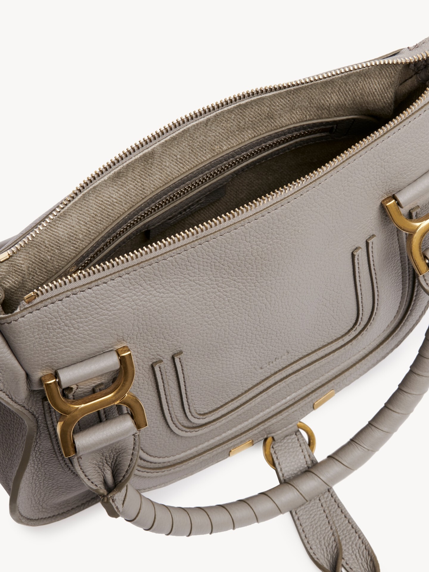 Petit sac Marcie en cuir grain&eacute; - 8