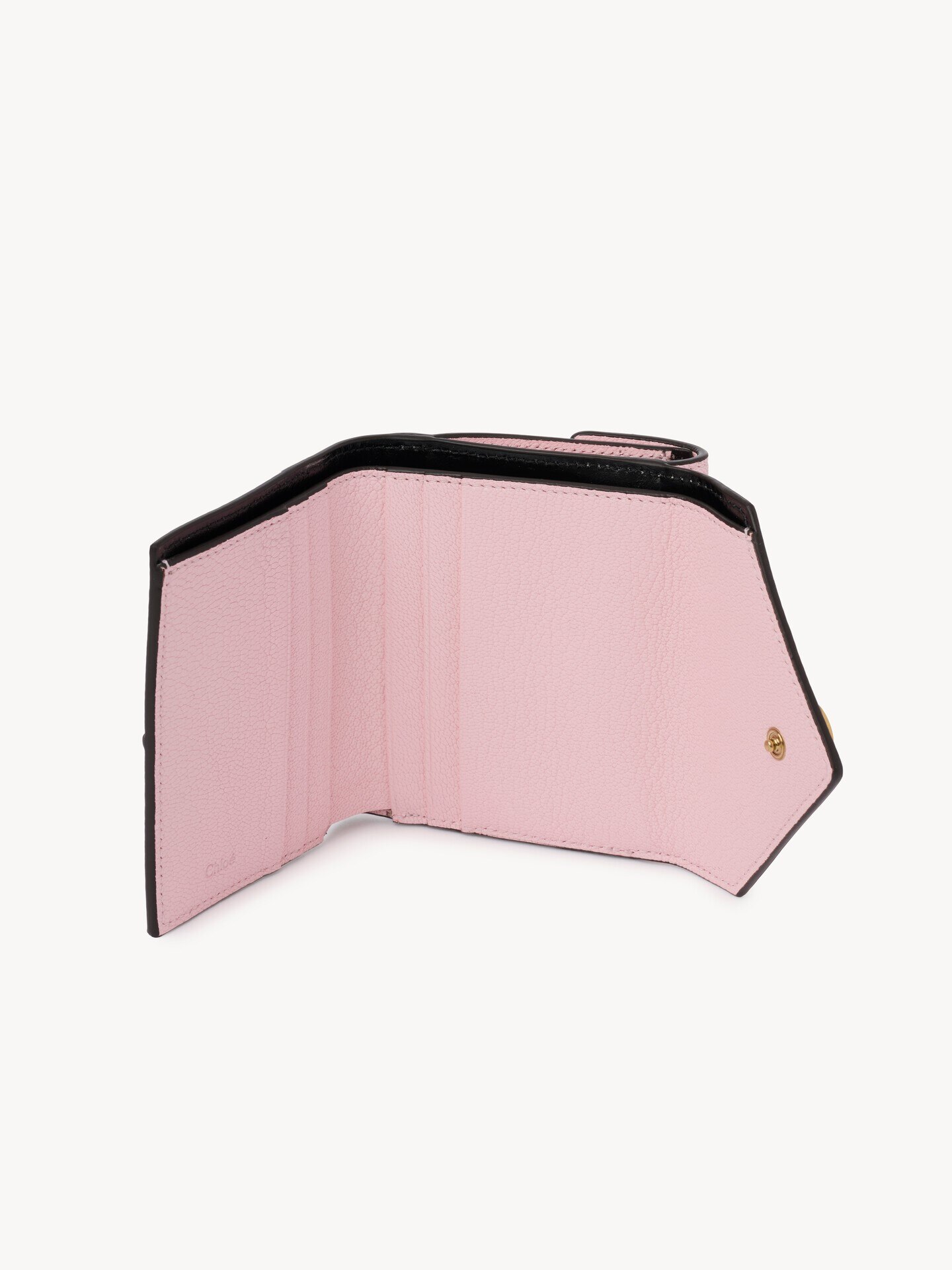 Small Envelope tri-fold in grained leather - 4.0