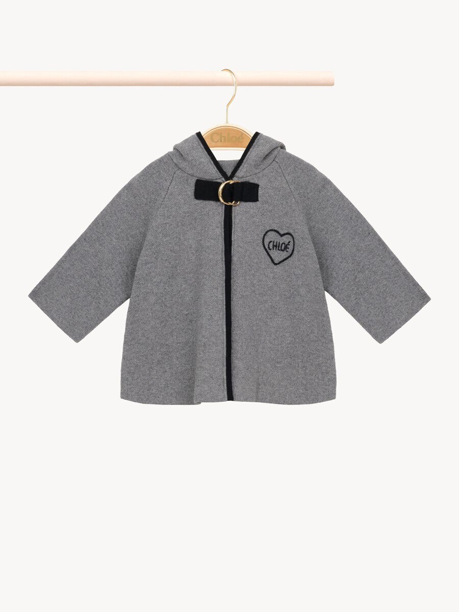 Kids' logo hooded coat - 2