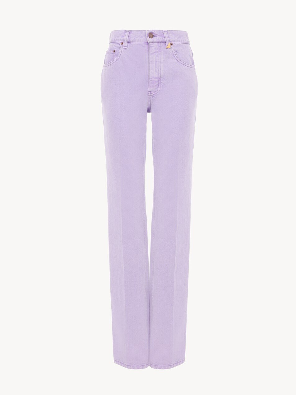 Jean droit en denim