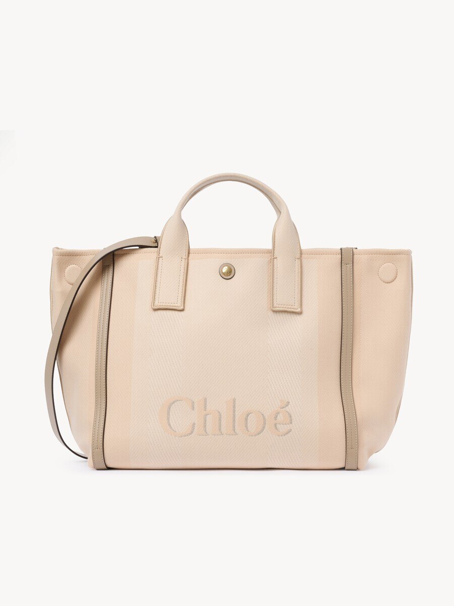 Chlo&eacute; Carry tote bag in canvas - 5