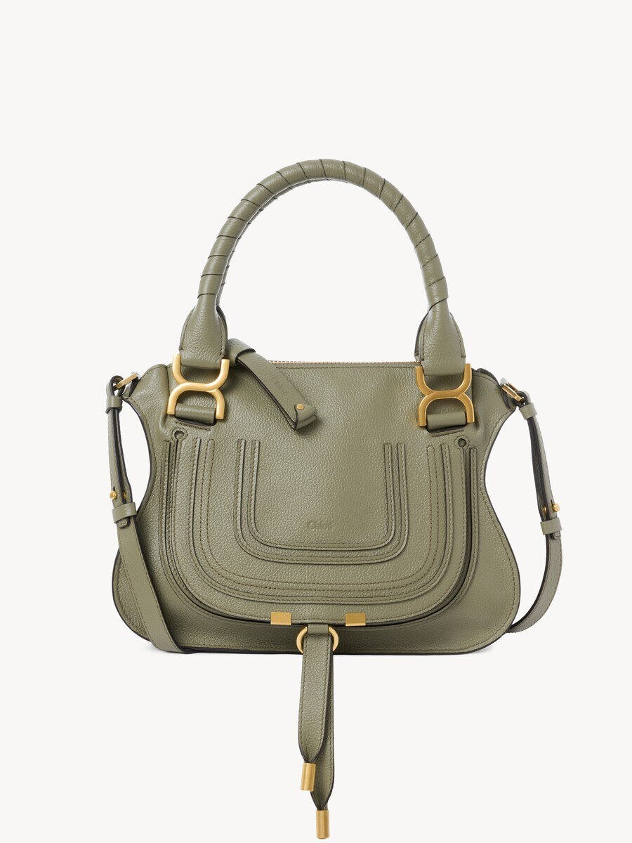 Small Marcie bag in grained leather - 2