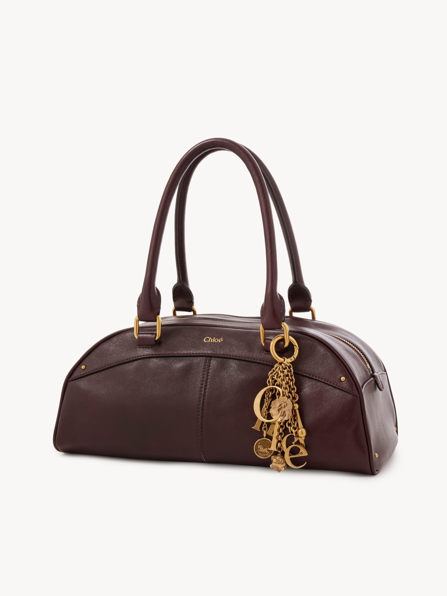 Chlo&eacute; bowling bag in soft leather - 4