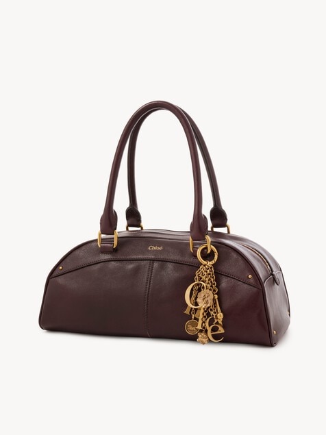 소프트 가죽 Chlo&eacute; 볼링 백