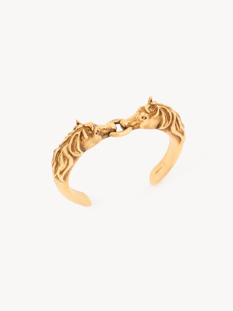 Chlo&eacute; Chain Horse Armreif