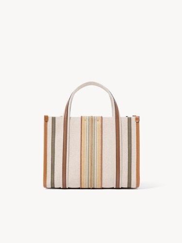 Small Woody Loop tote bag in canvas - 5