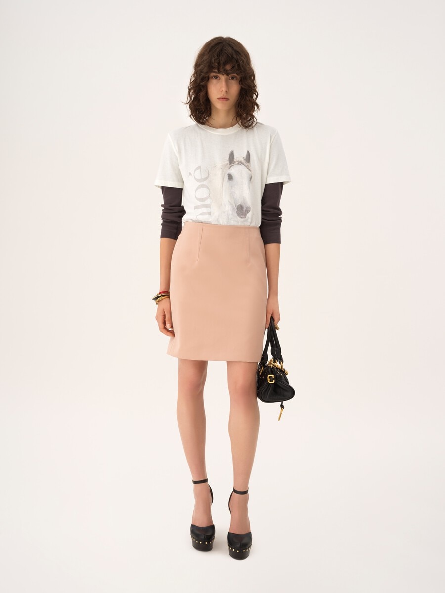Crew-neck logo T-shirt in cotton jersey - 3