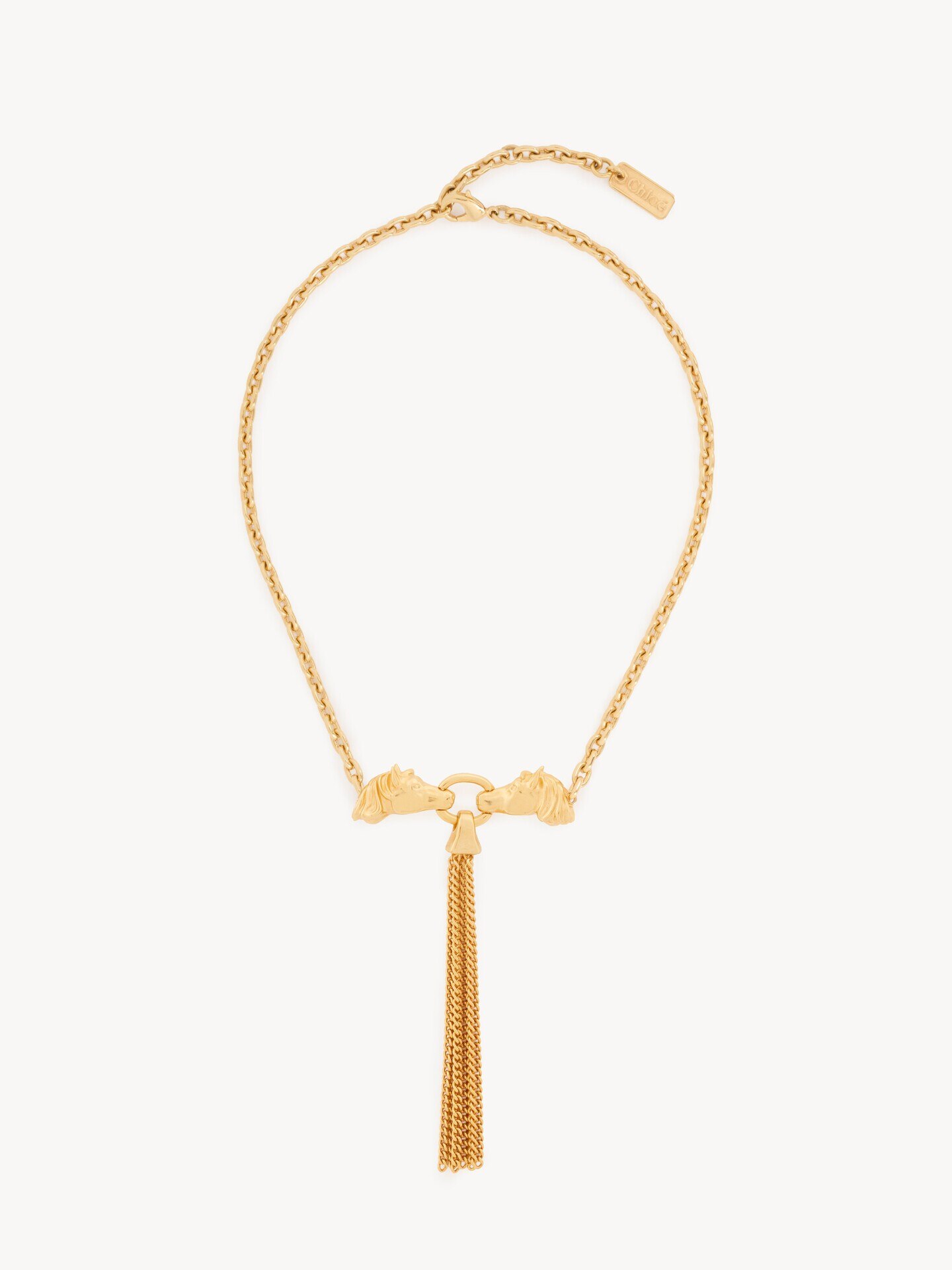 The Chlo&eacute; Chain Horse necklace - 1