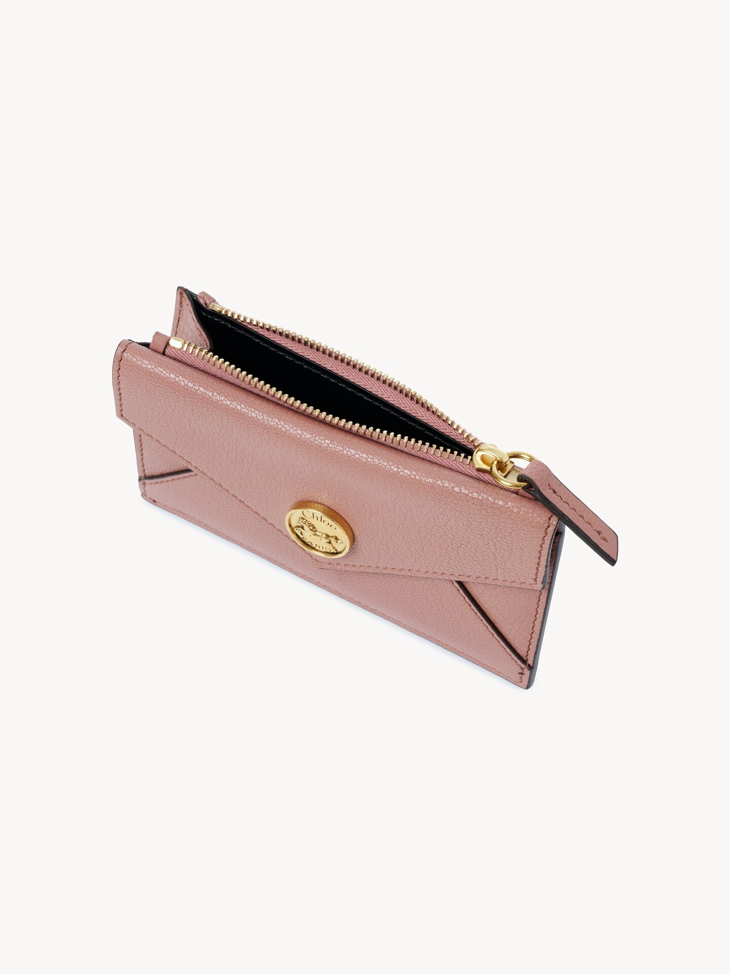 グレインレザー製カードスロット付きEnvelopeスモール ウォレット - 5