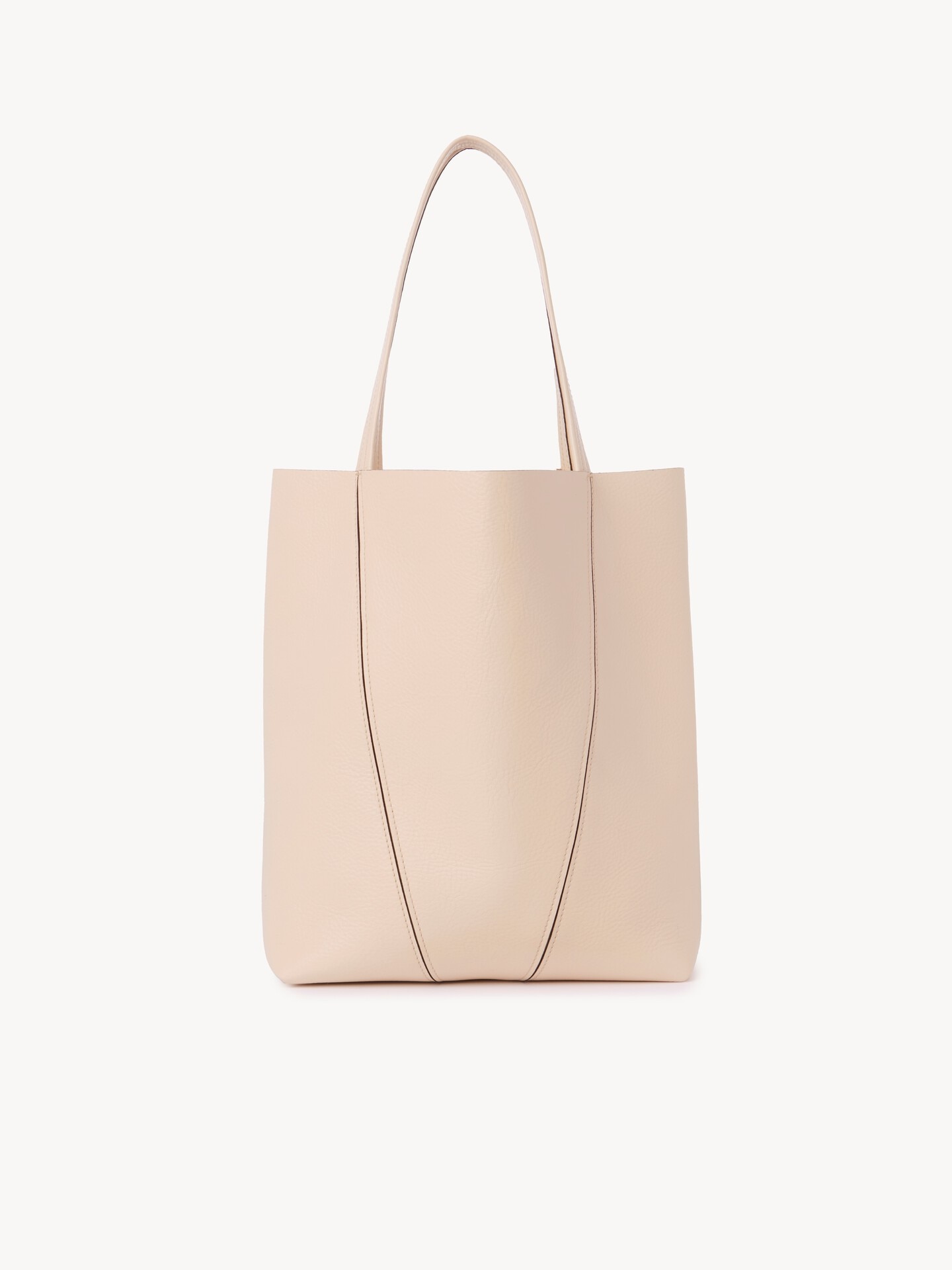 Chlo&eacute; Spin Tote Bag aus genarbtem Leder - 5