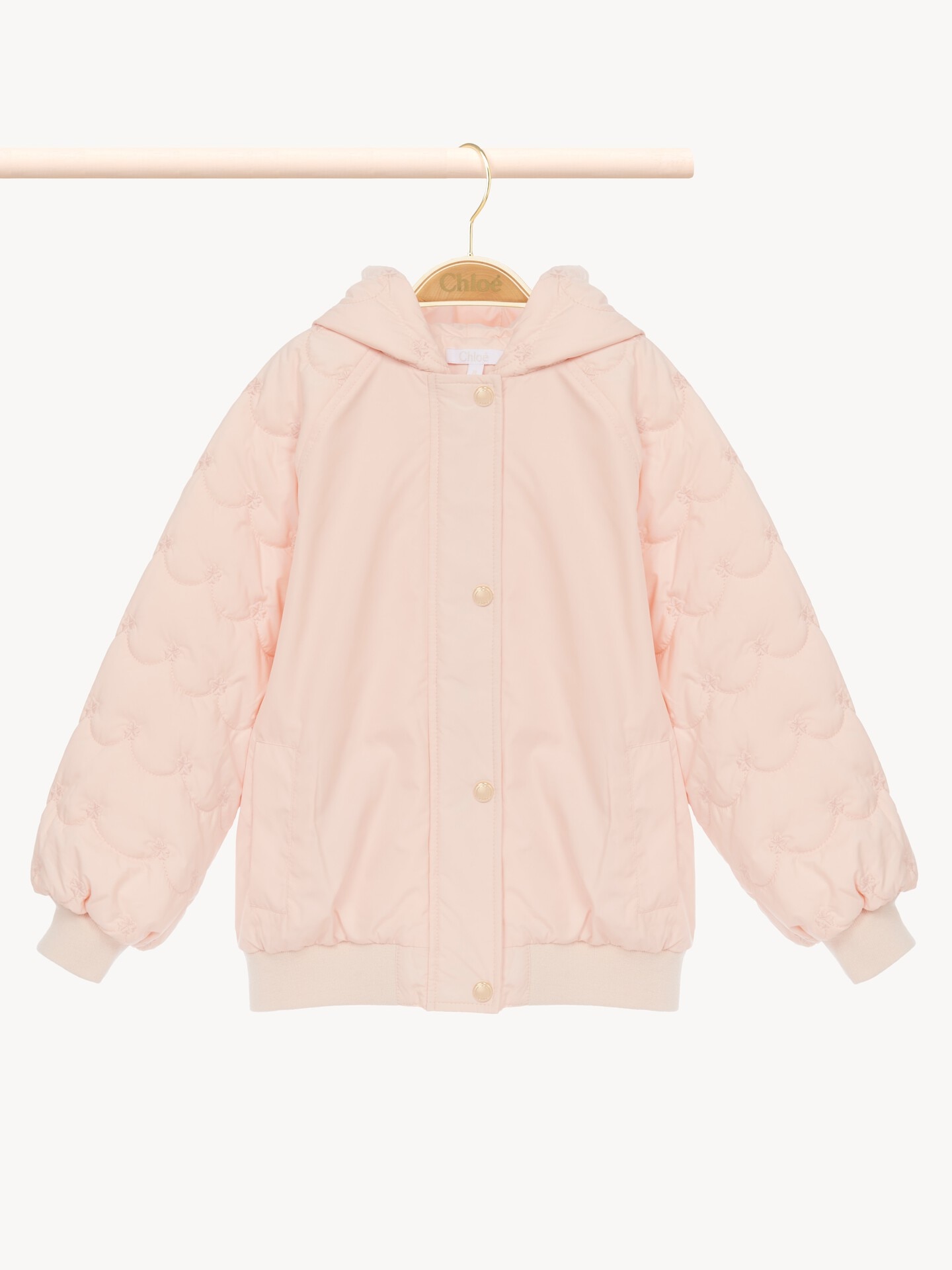 Blouson bomber &agrave; capuche enfant - 2