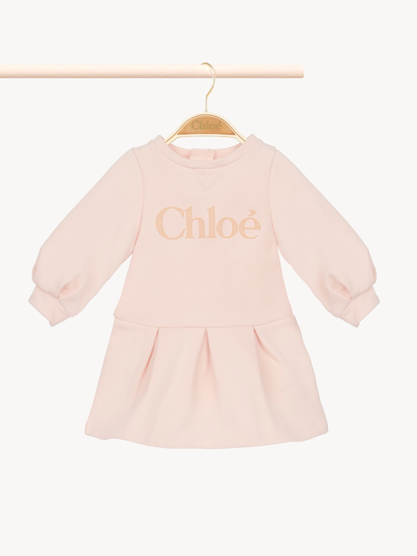 Kids' long-sleeve logo dress - 2