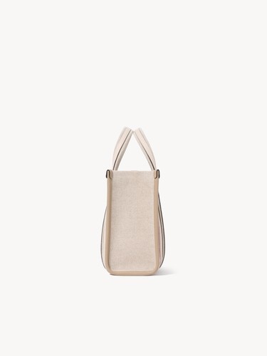 Small Woody Loop tote bag in canvas - 7