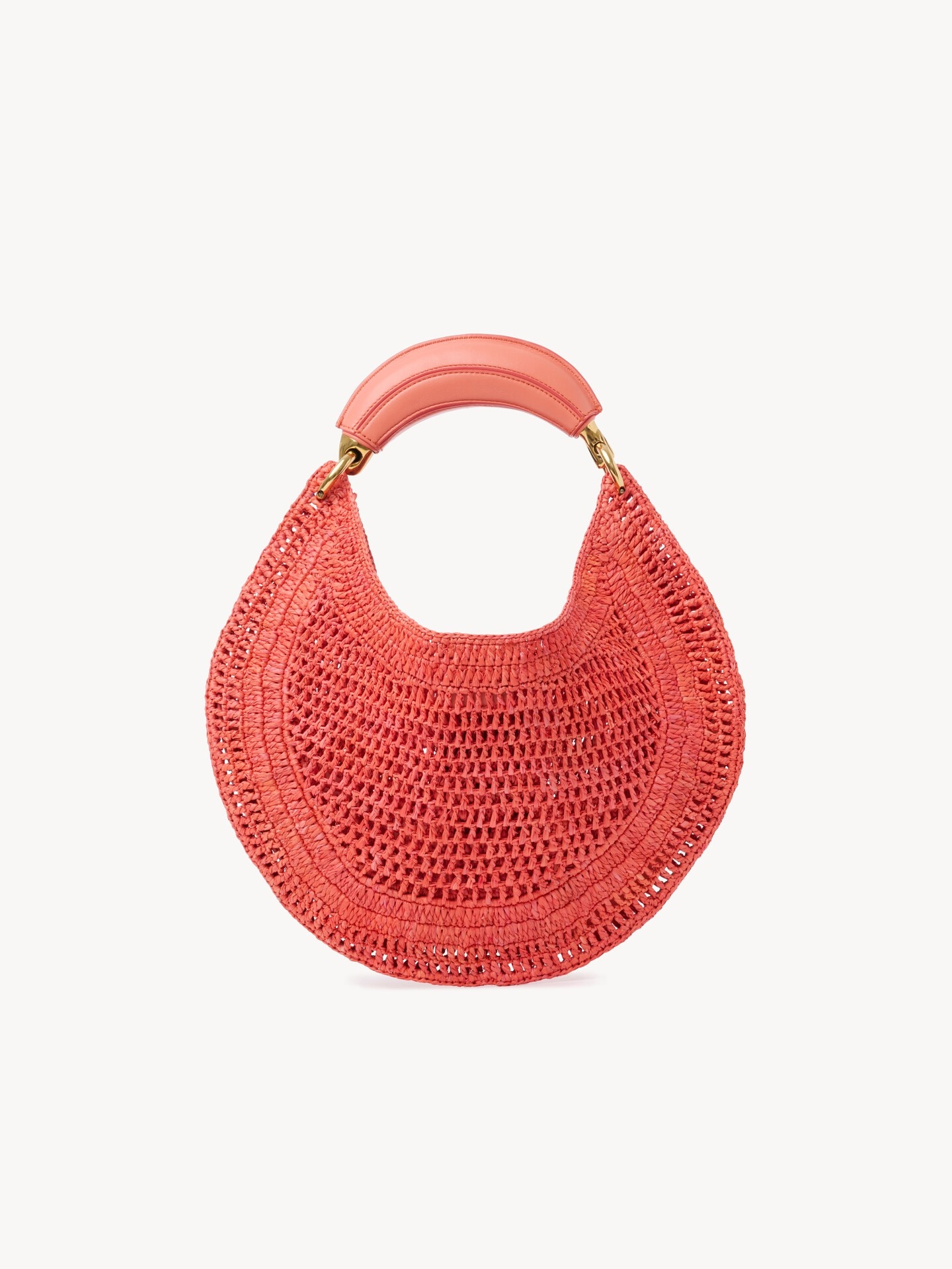 Sac hobo Summer Banana en raphia - 4.0