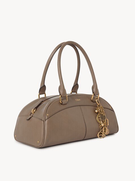 Chlo&eacute; bowling bag in soft leather