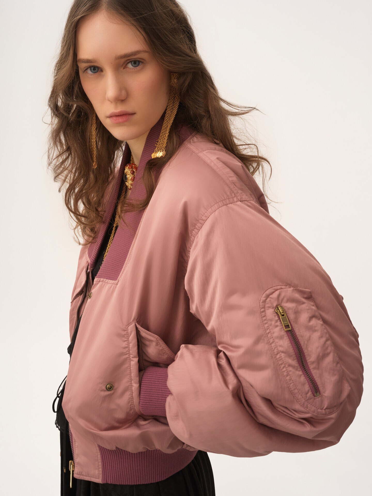 Bomber jacket in nylon - 6