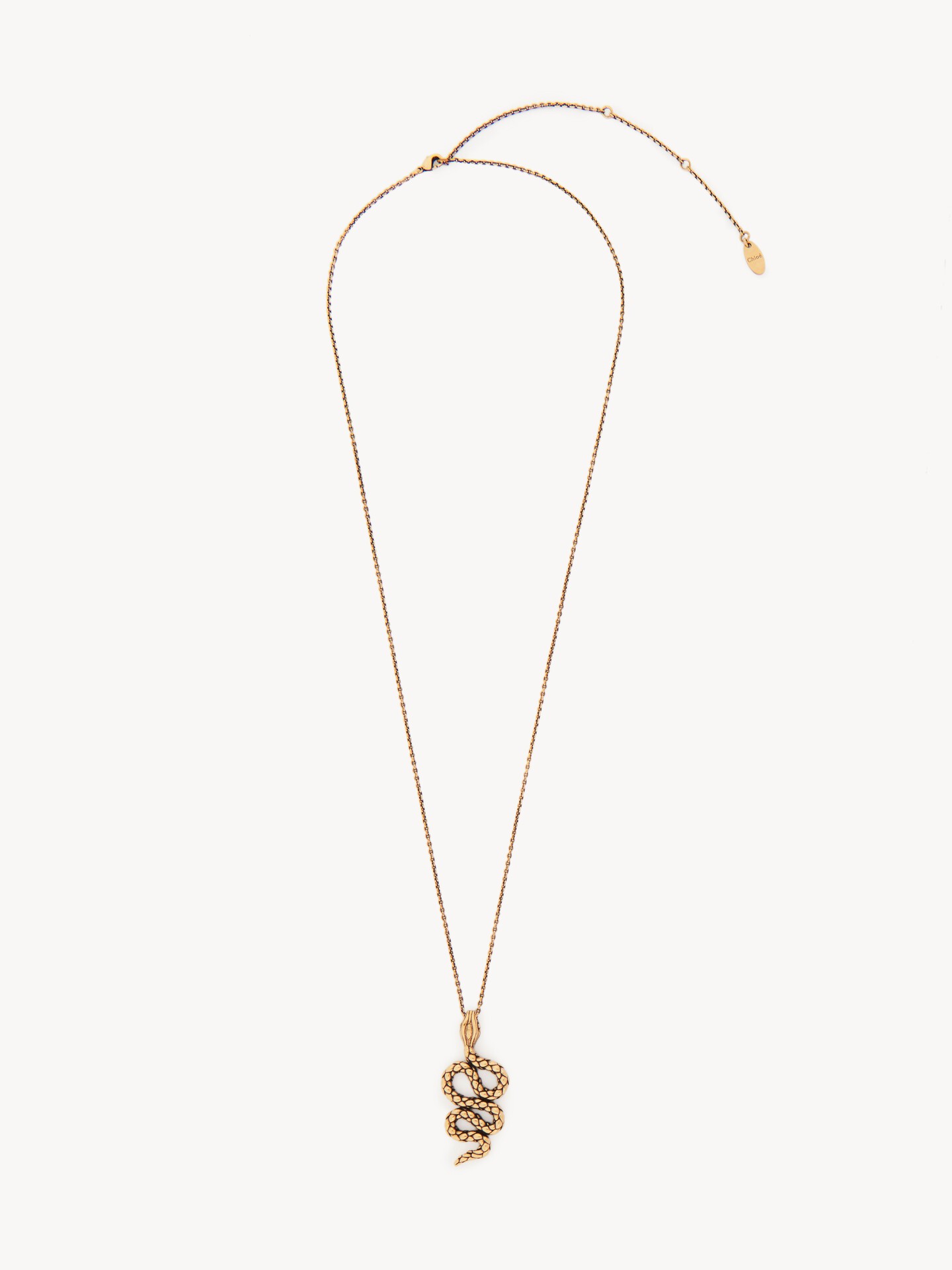The Chlo&eacute; Snake pendant necklace - 2