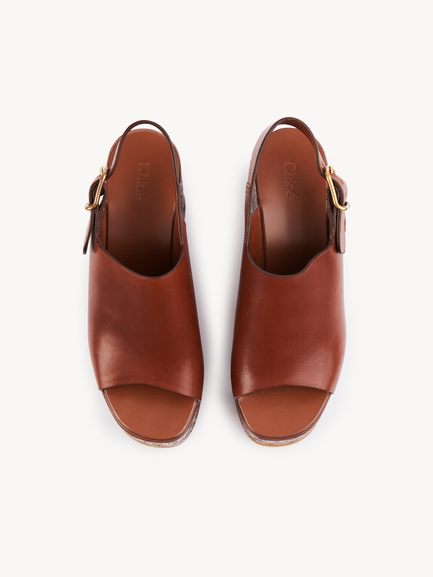 Maximeウェッジサンダル ブラック - Chloé