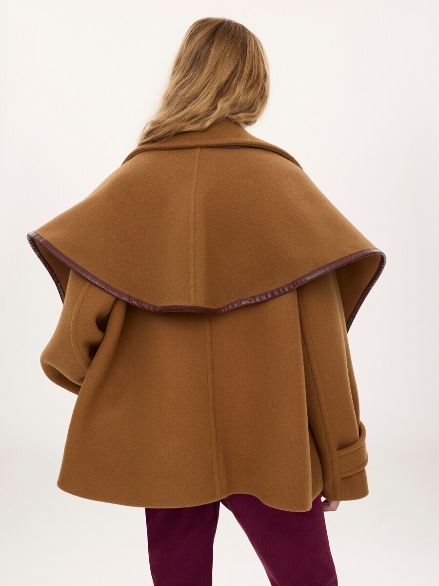 ウール製のChlo&eacute; Paddington ケープ  - 6