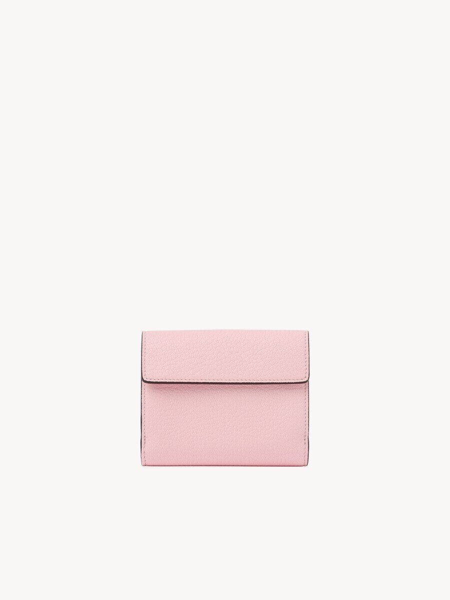 Small Envelope tri-fold in grained leather - 4