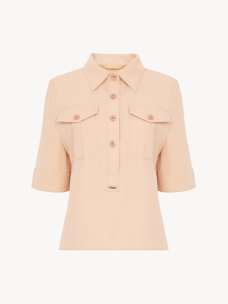Polo shirt in cotton gabardine - 2