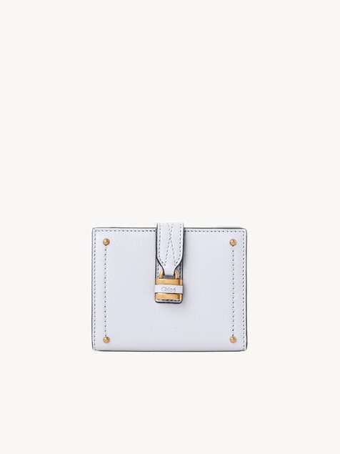 Paddington square wallet in grained leather