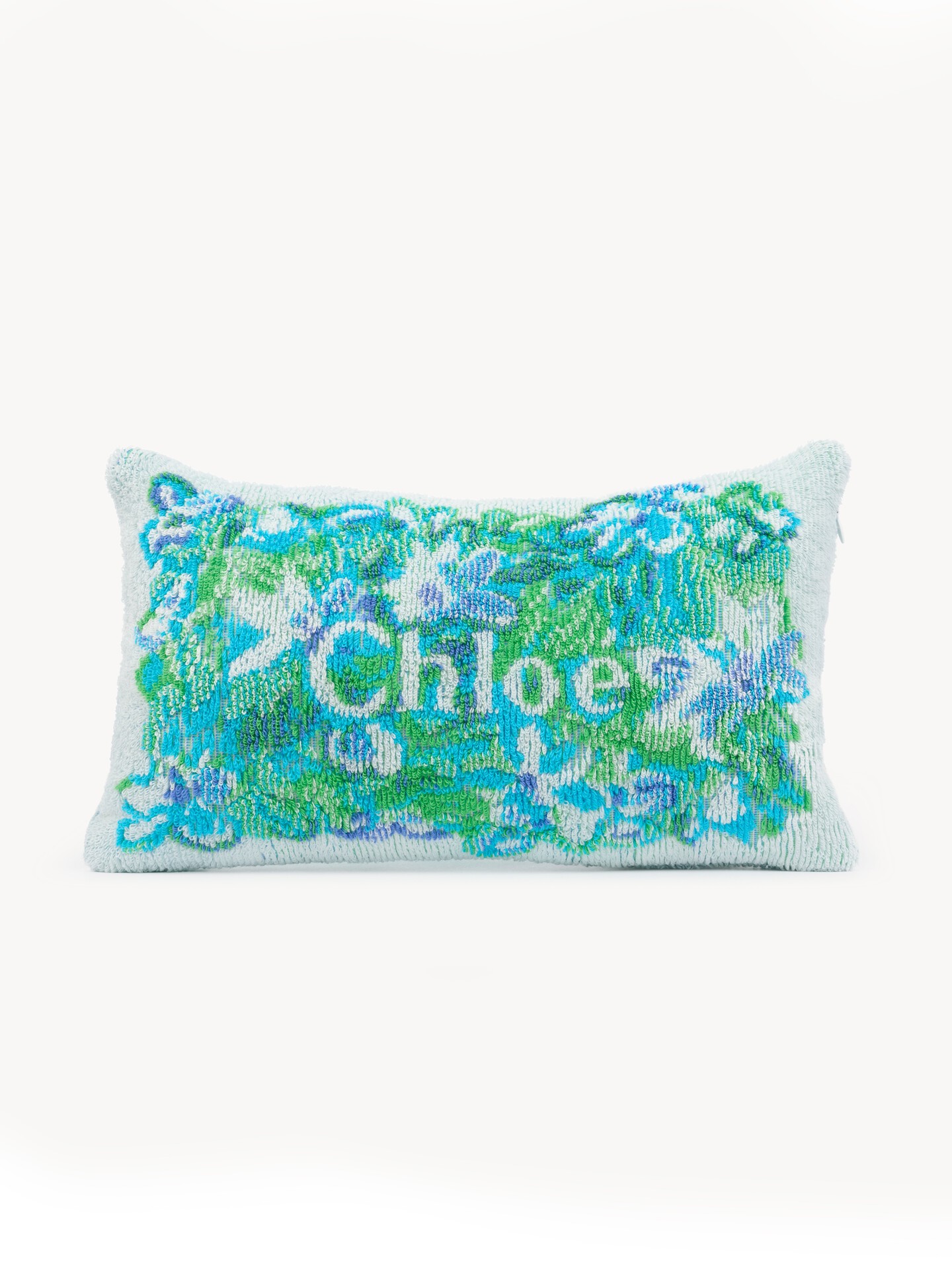 The Chlo&eacute; Wild Flowers beach pillow in cotton toweling - 2