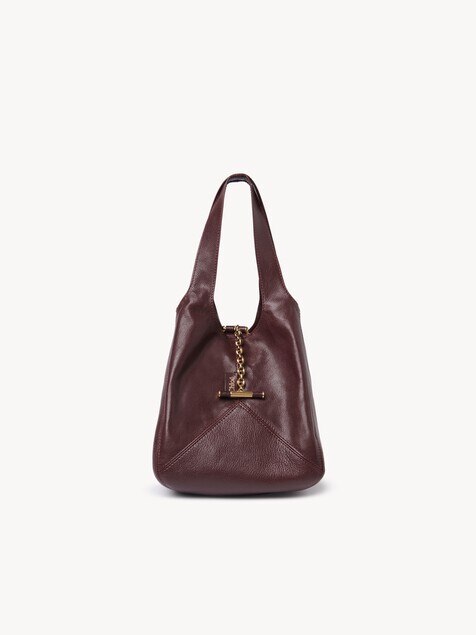 Bolso pequeño Chloé Balloon de cuero granulado