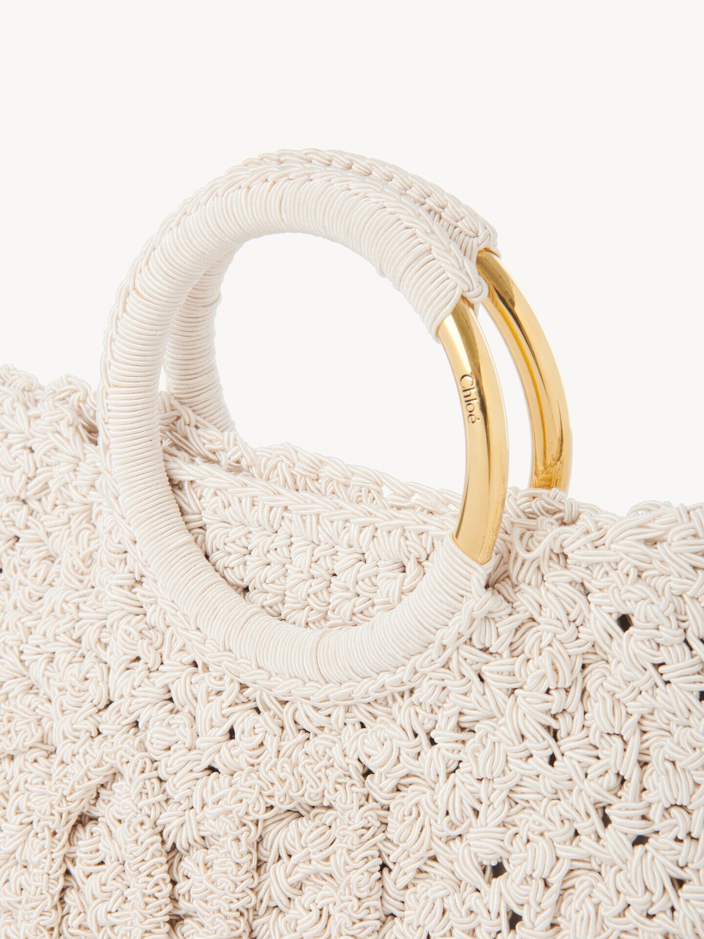 Petit sac cabas Bracelet Paravent en crochet - 7