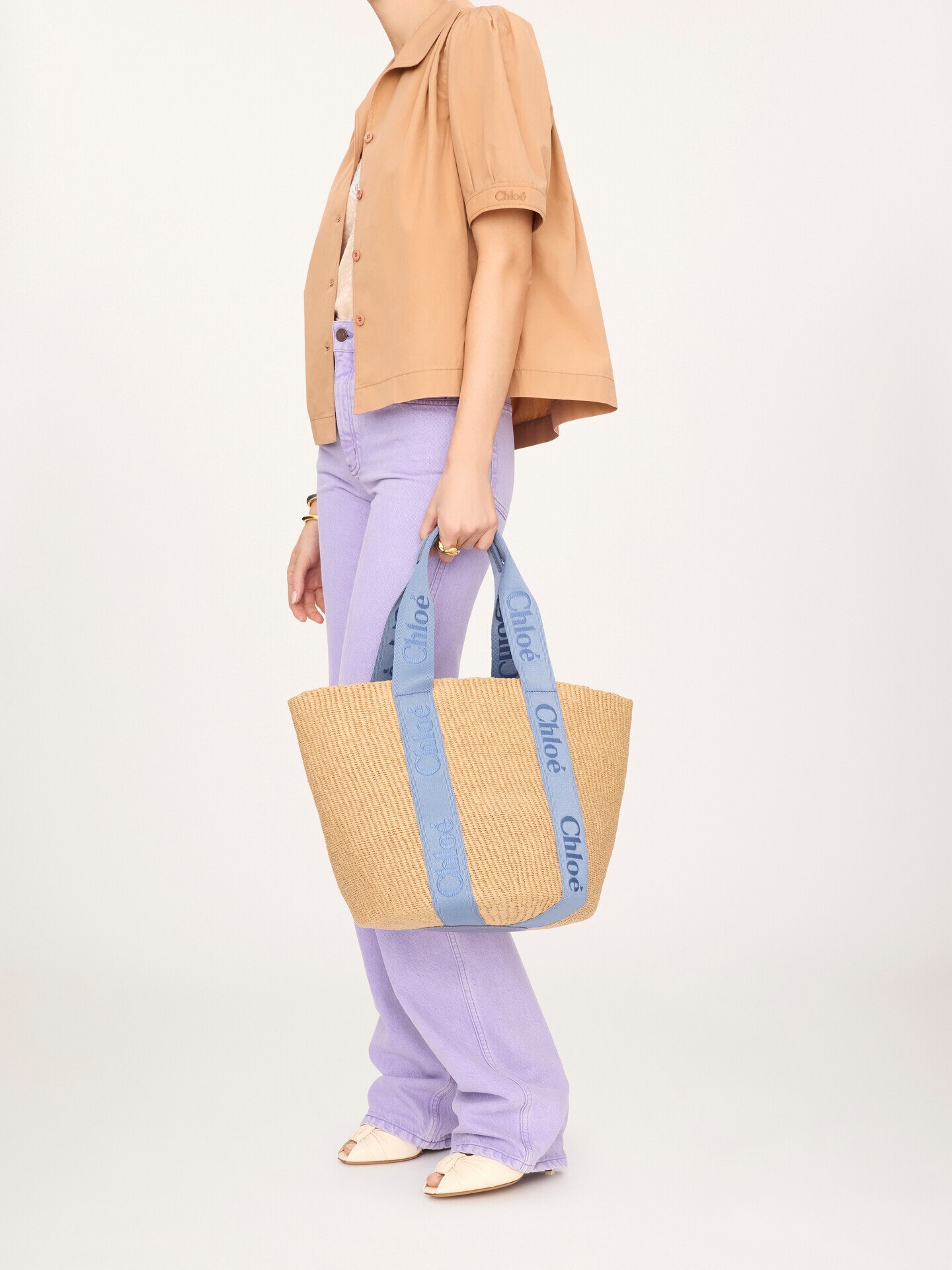 Large panier Woody en fibres naturelles - 10