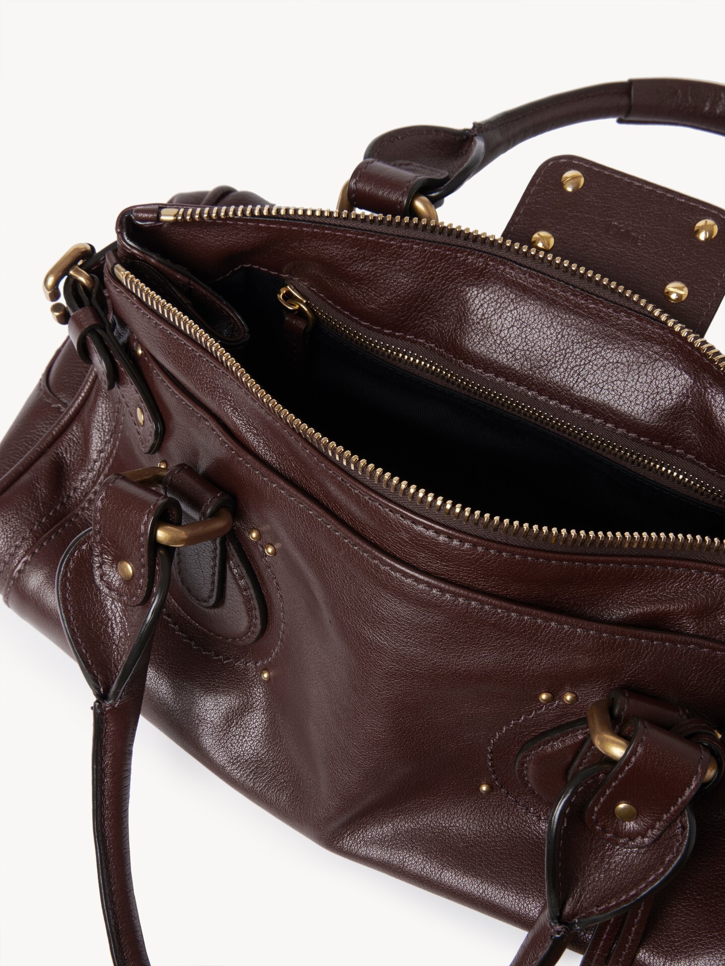 Paddington bag in grained leather - 4.0