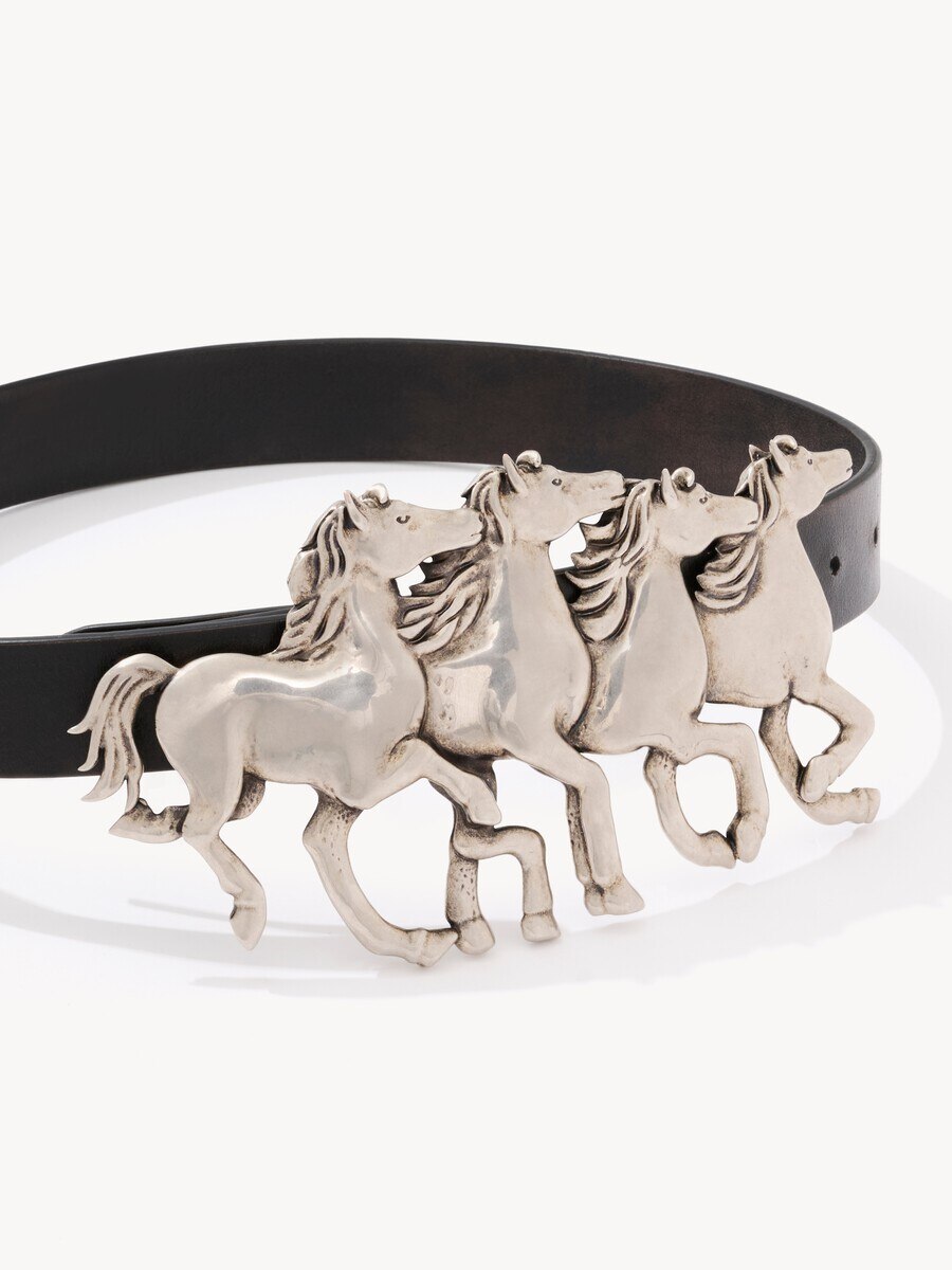 Ceinture large Chlo&eacute; Running Horses - 4