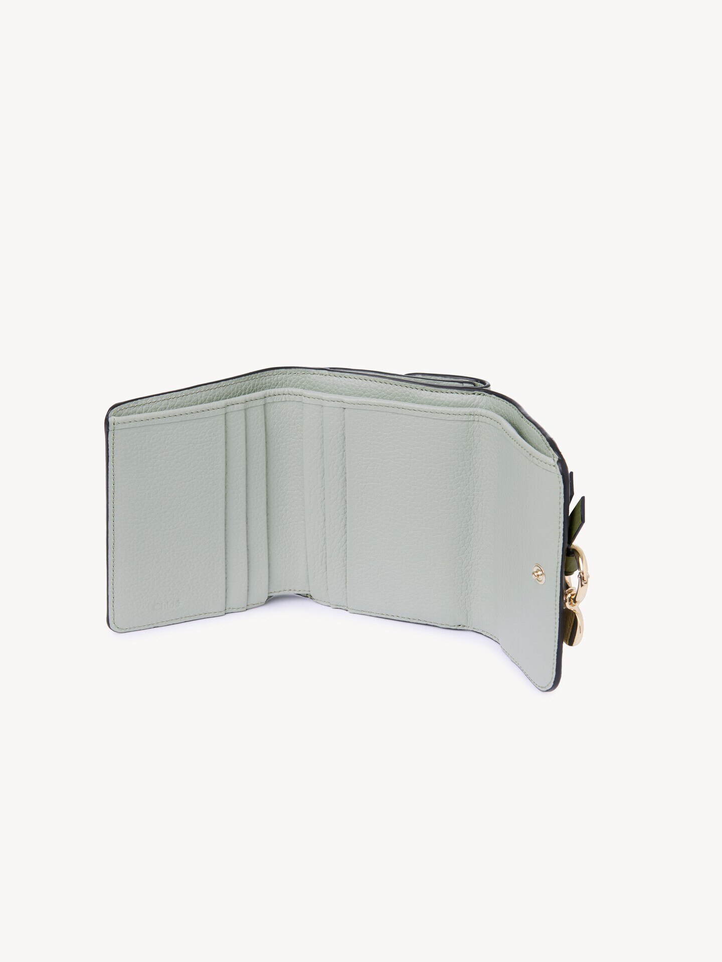 그레인드 가죽 스몰 Alphabet 3단 지갑 - 5