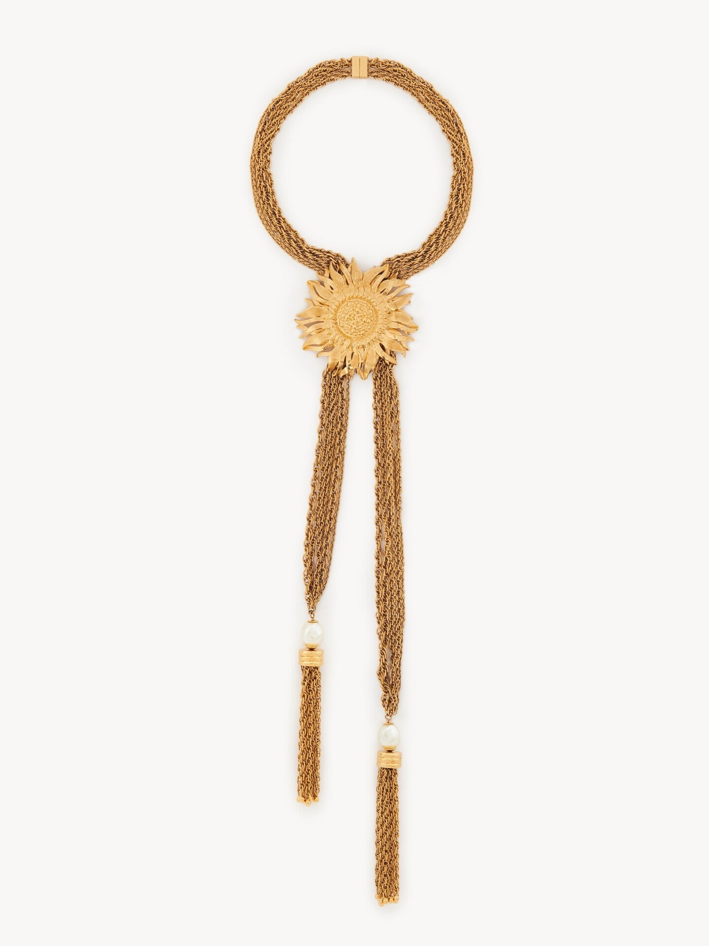 The Chlo&eacute; Sunflower necklace - 1
