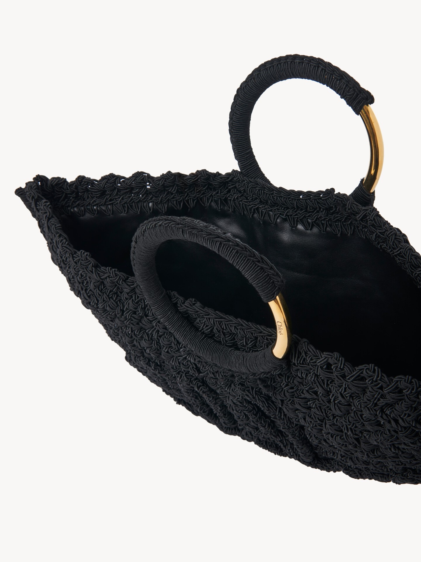 Small Bracelet Paravent tote bag in crochet - 6