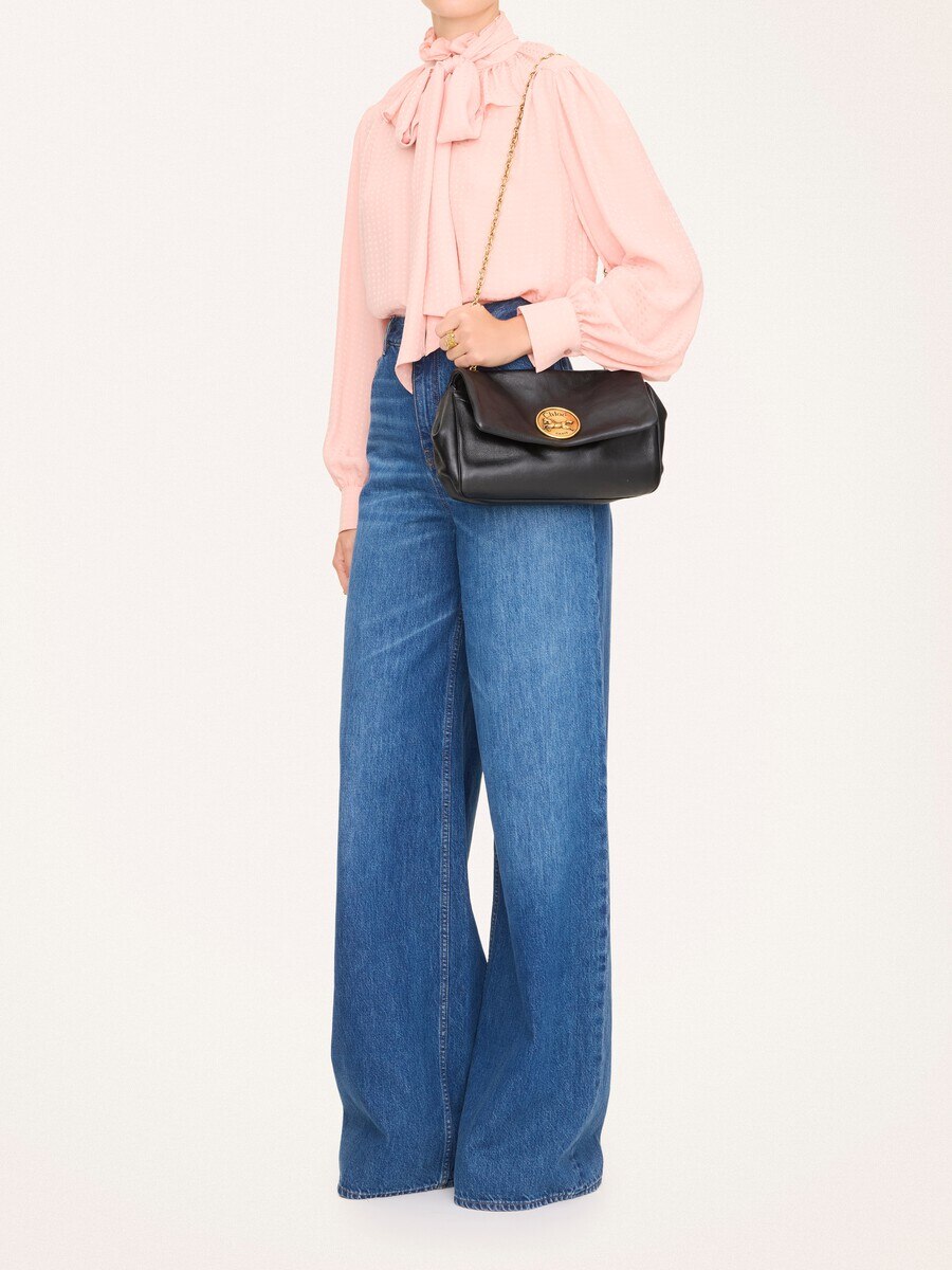 Chlo&eacute; Heritage shoulder bag in grained leather - 8